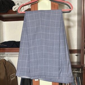 Ralph Lauren Blue Plaid Dress Pants